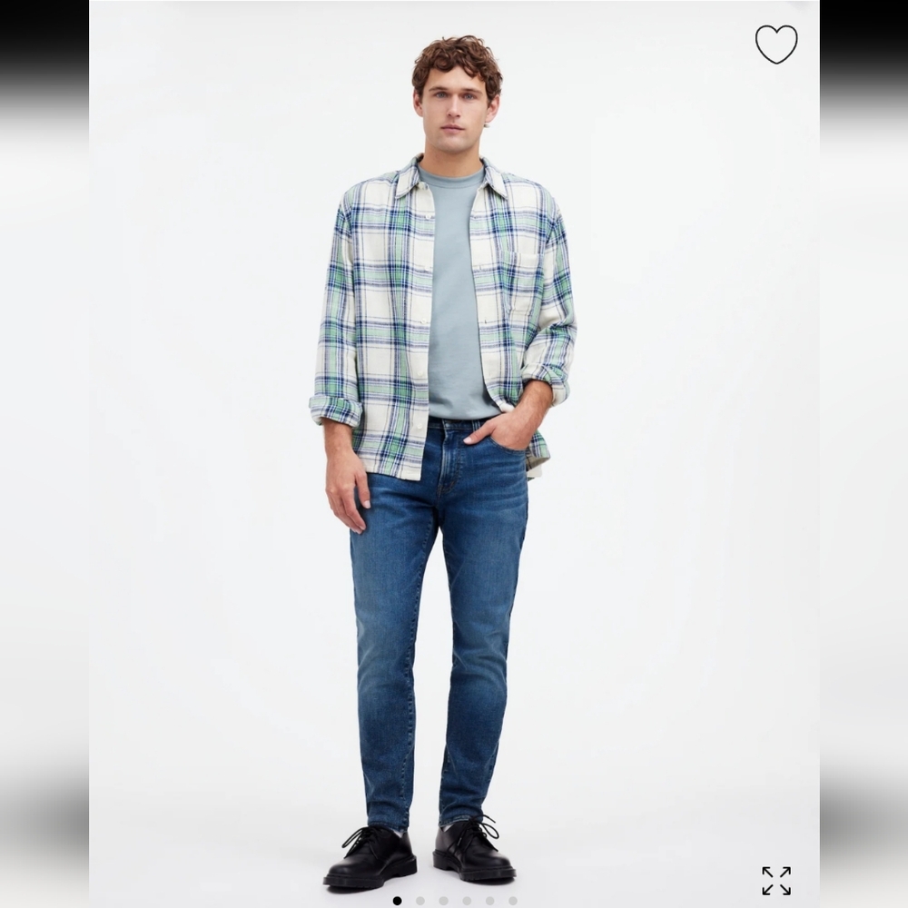 Madewell Men's Slim Jeans in Maxdale Wash W30 L32